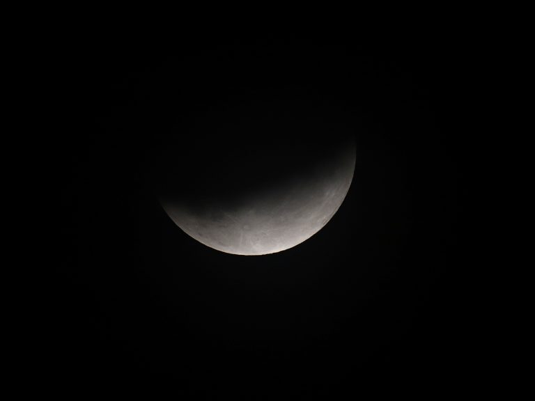 Partielle Mondfinsternis am 16.07.2019